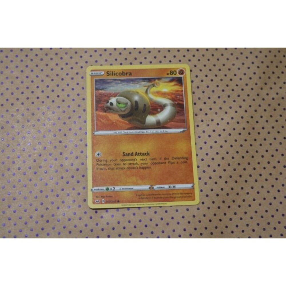 Silicobra 107/202 Pokemon Card (2020)